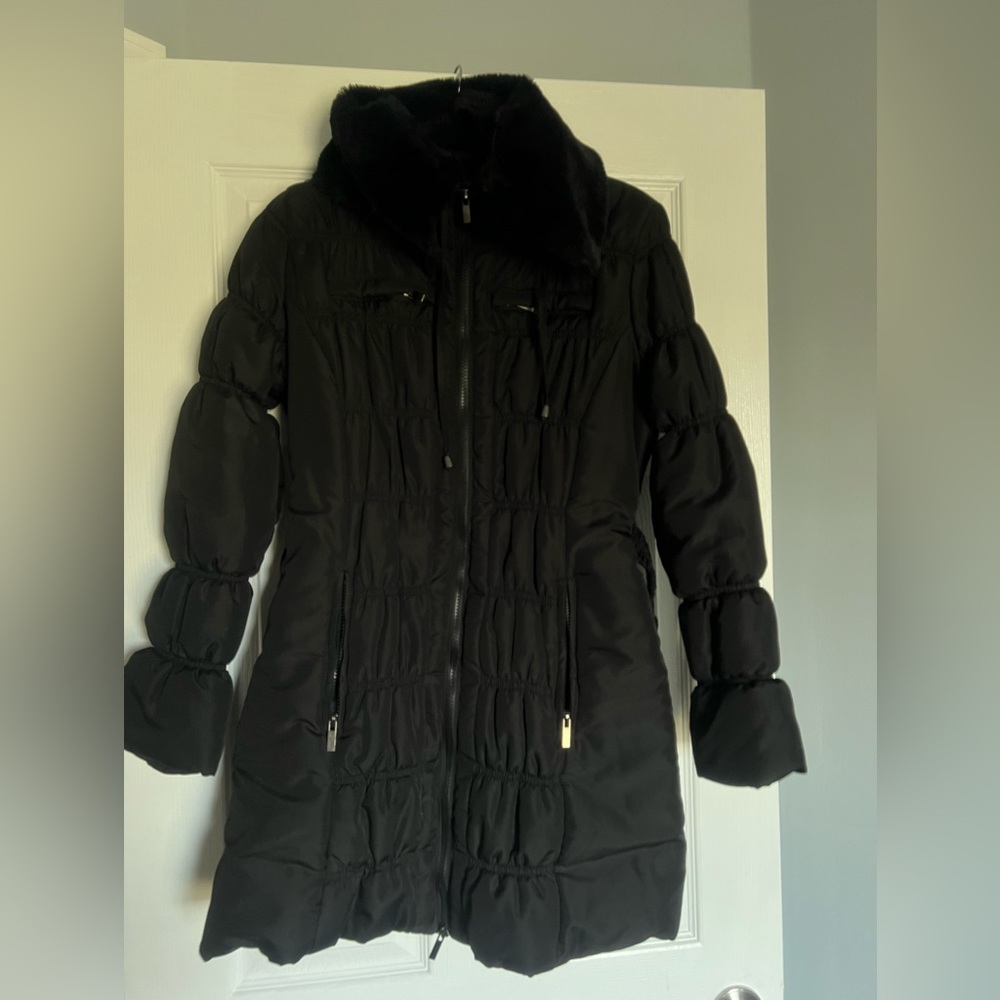 Black comfy coat